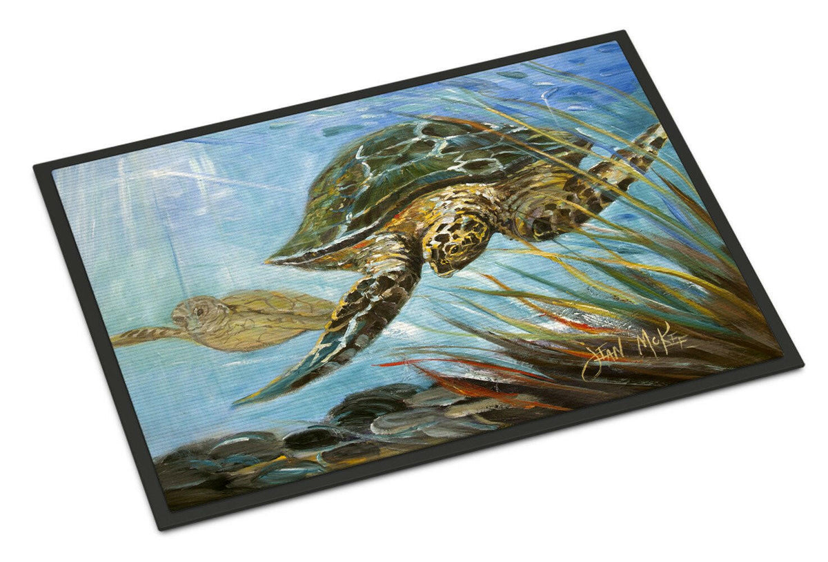 Loggerhead Sea Turtle Indoor or Outdoor Mat 24x36 JMK1118JMAT - the-store.com