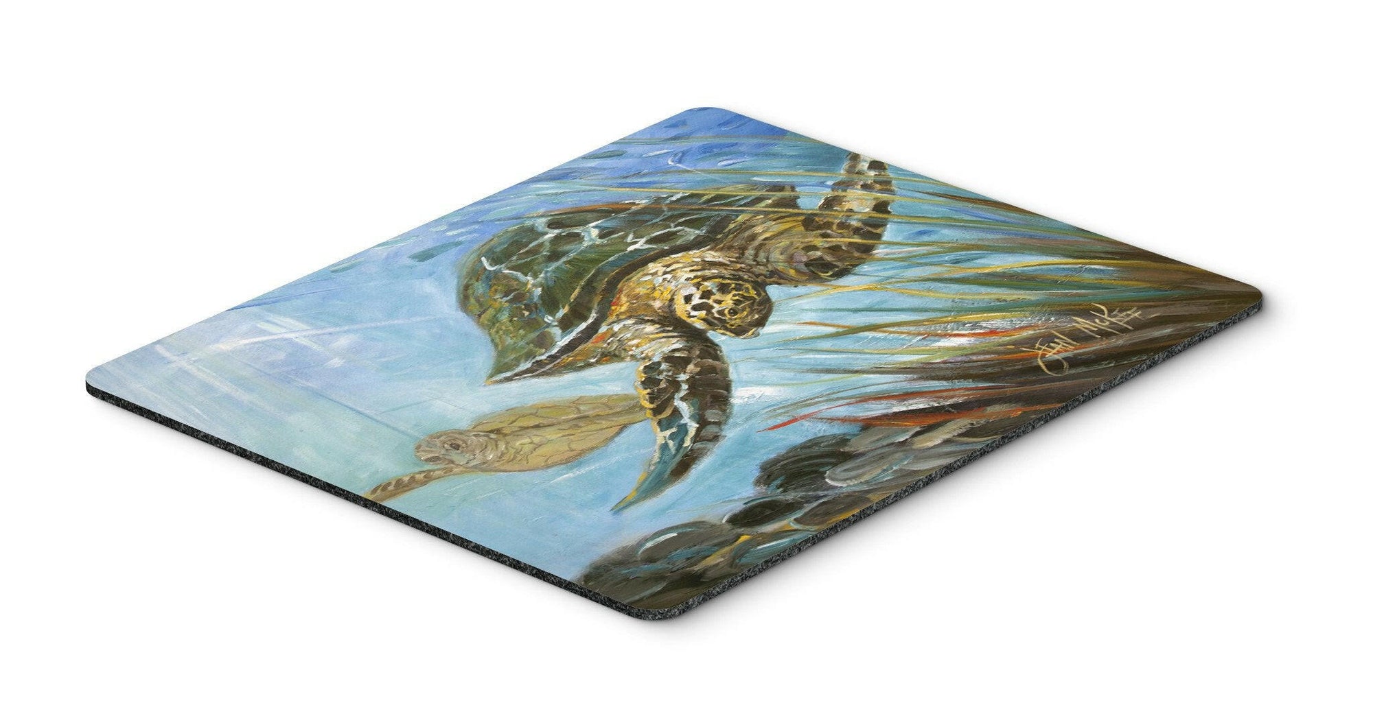 Loggerhead Sea Turtle Mouse Pad, Hot Pad or Trivet JMK1118MP by Caroline's Treasures