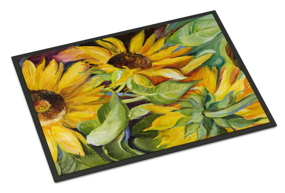 Sunflowers Indoor or Outdoor Mat 18x27 JMK1122MAT - the-store.com