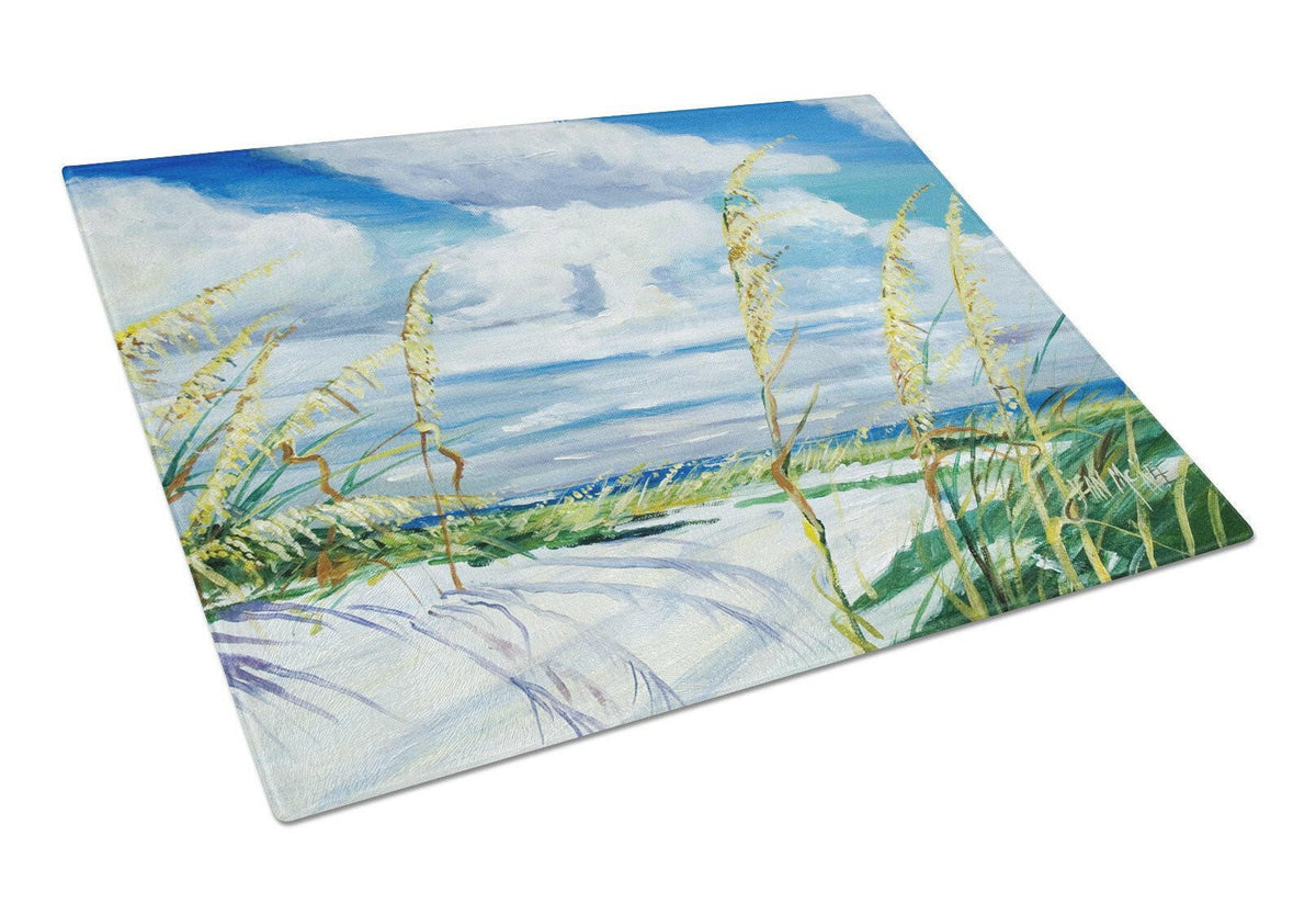 Sea Oats Glass Cutting Board Large JMK1123LCB by Caroline&#39;s Treasures