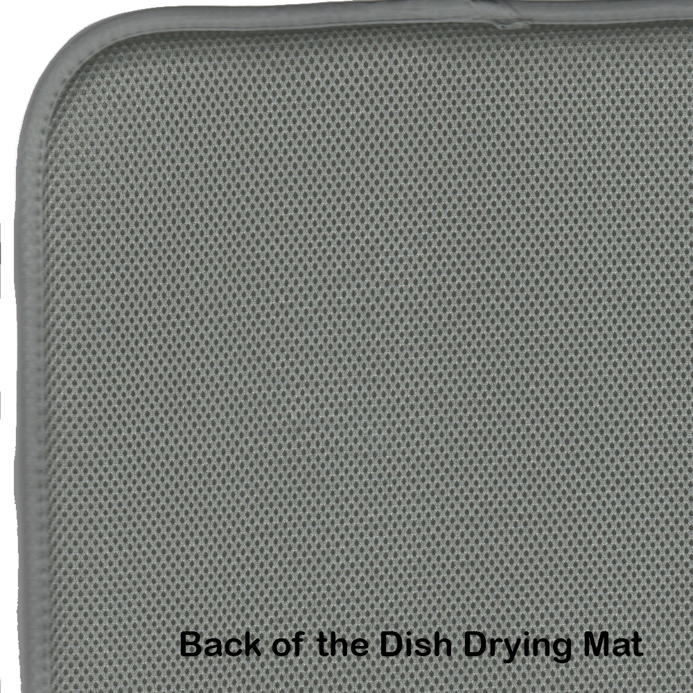 Fisherman on the Bank Dish Drying Mat JMK1125DDM  the-store.com.