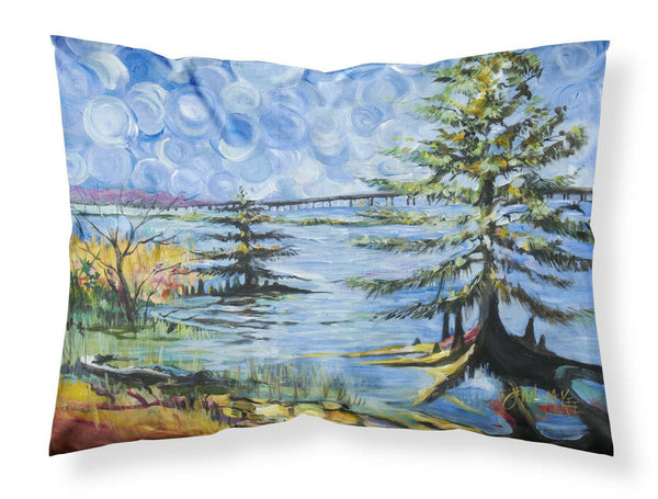 Life on the Causeway Fabric Standard Pillowcase JMK1126PILLOWCASE by Caroline's Treasures