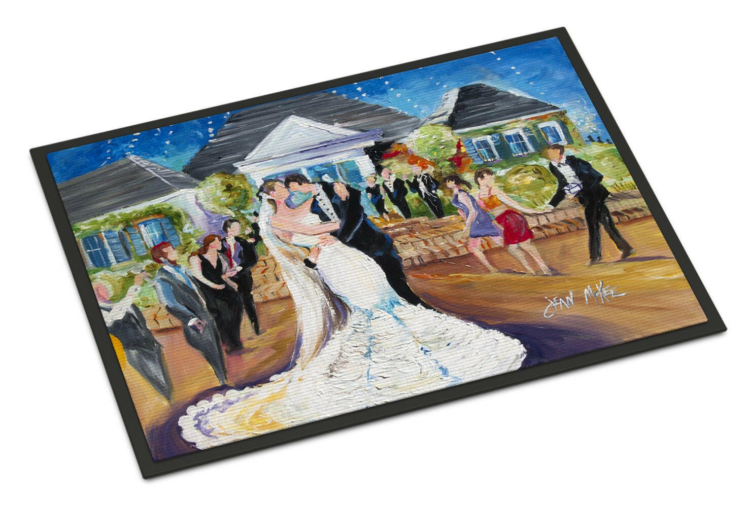 Our Wedding Day Indoor or Outdoor Mat 24x36 JMK1127JMAT - the-store.com