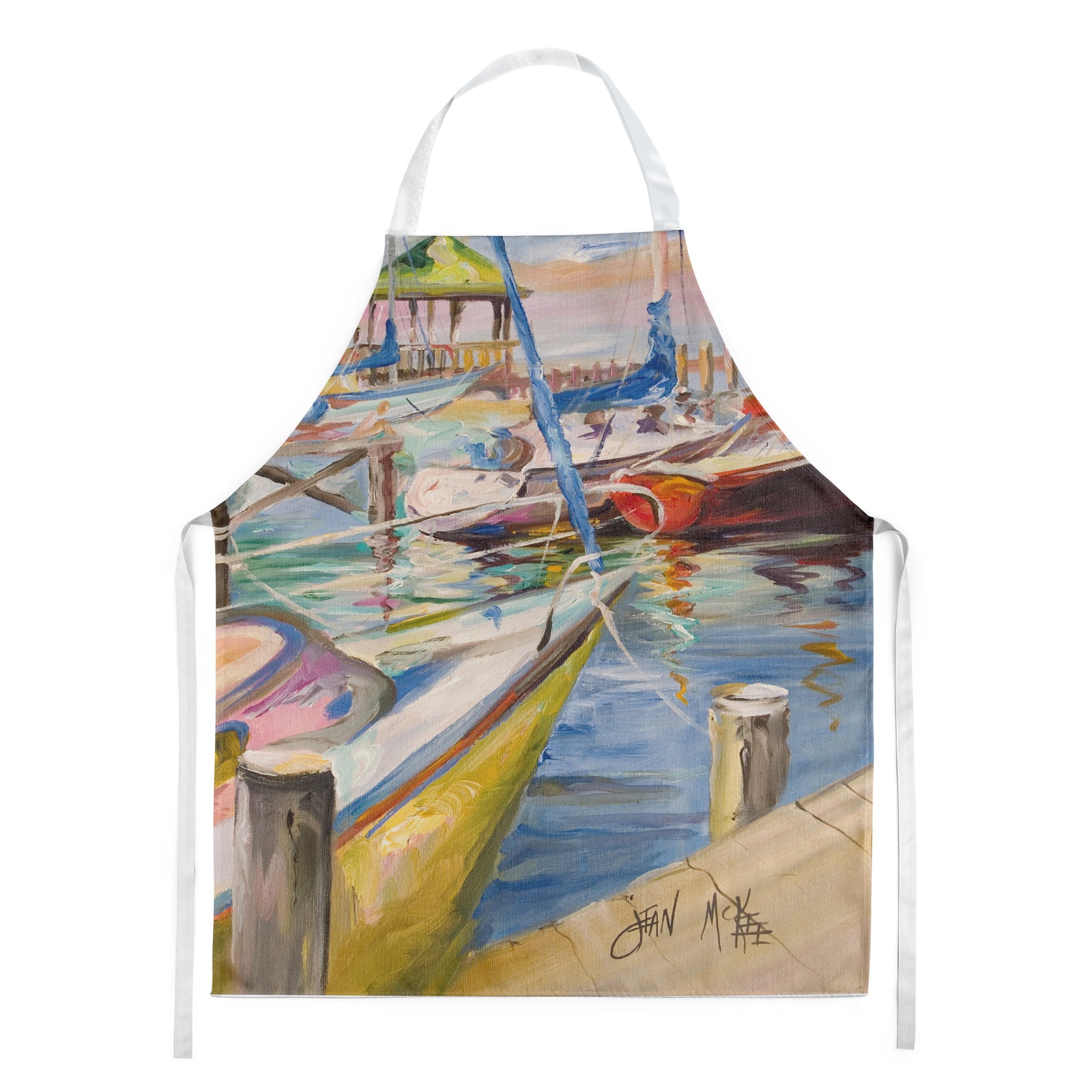 Boat Docks Sailboats Apron JMK1151APRON - the-store.com