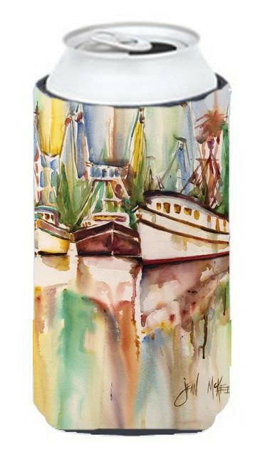 Ocean Springs Deep Sea Fishing Boats Tall Boy Beverage Insulator Hugger JMK1157TBC by Caroline's Treasures