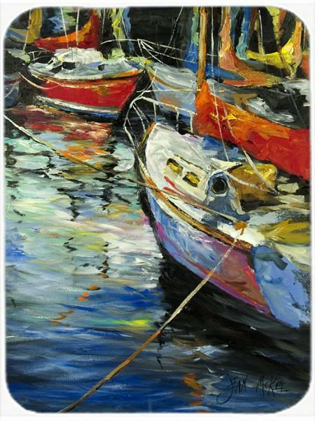 Boat Talk Sailboats Mouse Pad, Hot Pad or Trivet JMK1164MP by Caroline's Treasures