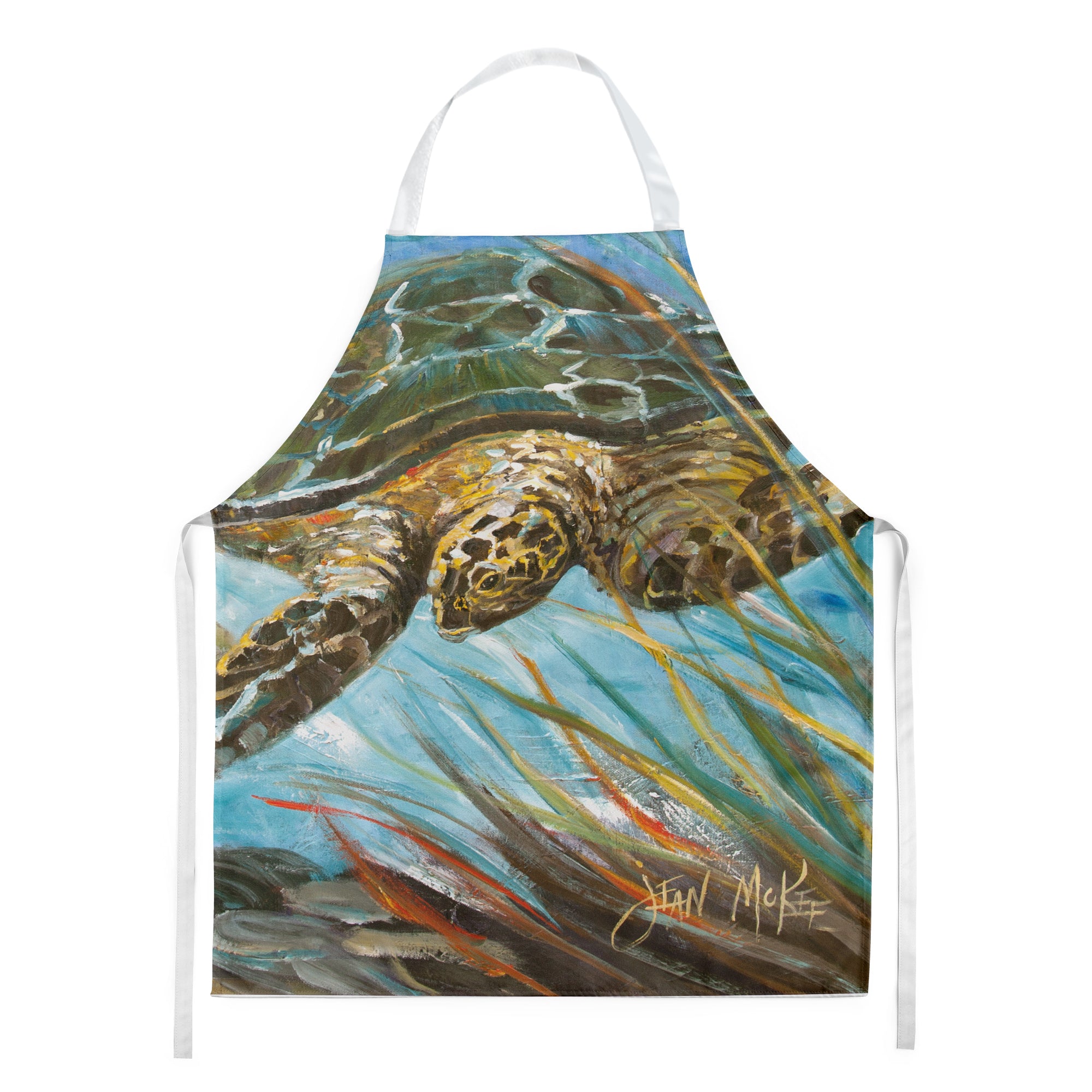 Loggerhead Sea Turtle Apron JMK1168APRON - the-store.com