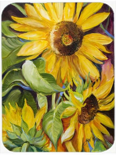 Sunflowers Glass Cutting Board Large JMK1172LCB by Caroline's Treasures