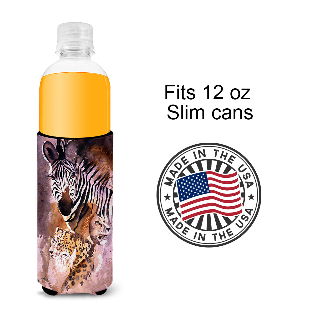 Cheetah, Lion, and Zebra Ultra Beverage Insulators for slim cans JMK1194MUK.
