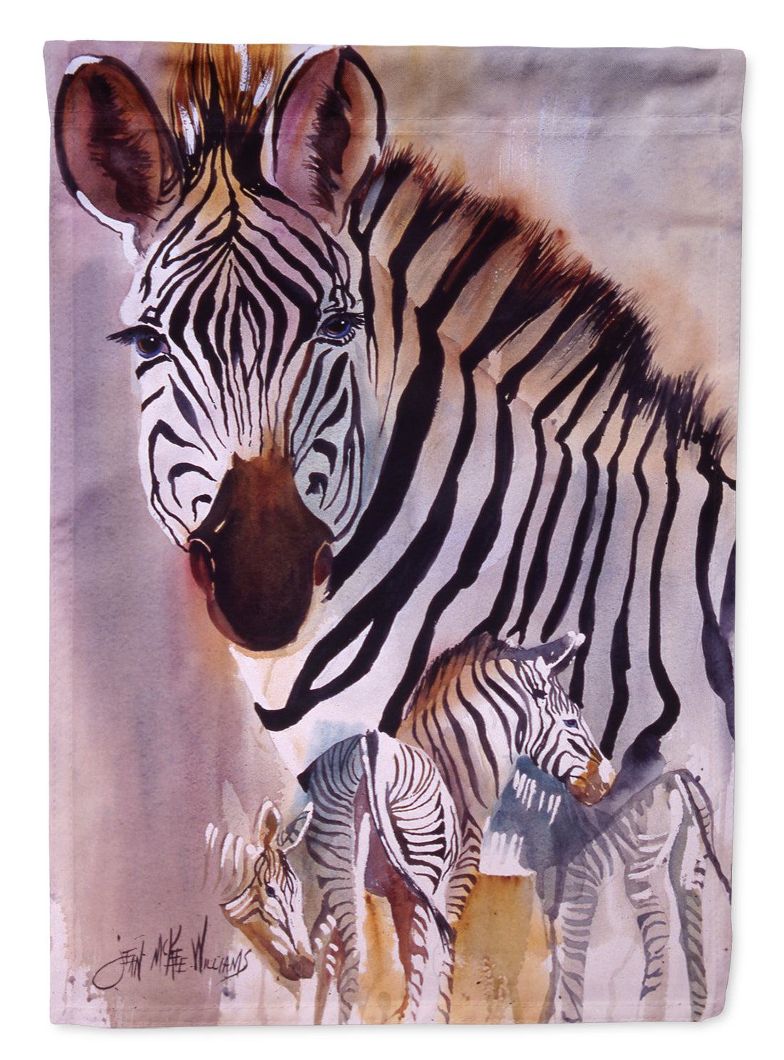 Zebras Flag Canvas House Size JMK1197CHF  the-store.com.