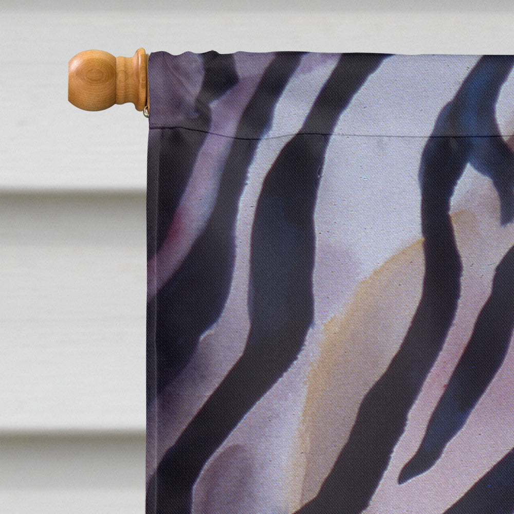 Zebra Head Flag Canvas House Size JMK1198CHF  the-store.com.