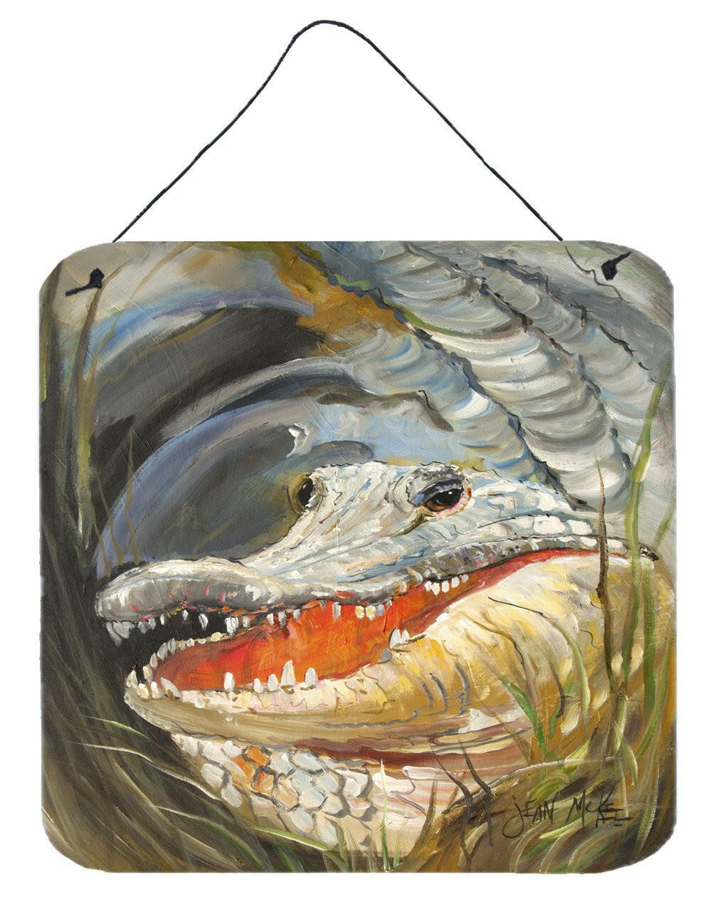 Alligator Wall or Door Hanging Prints JMK1208DS66 by Caroline's Treasures