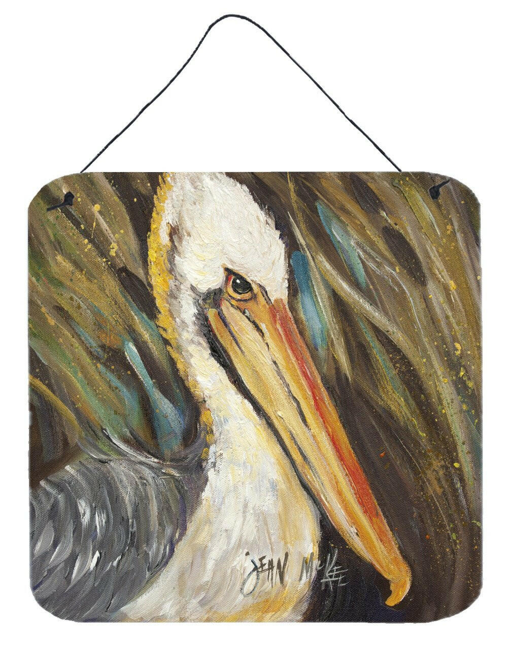 Pelican lookin West Wall or Door Hanging Prints JMK1216DS66 by Caroline&#39;s Treasures