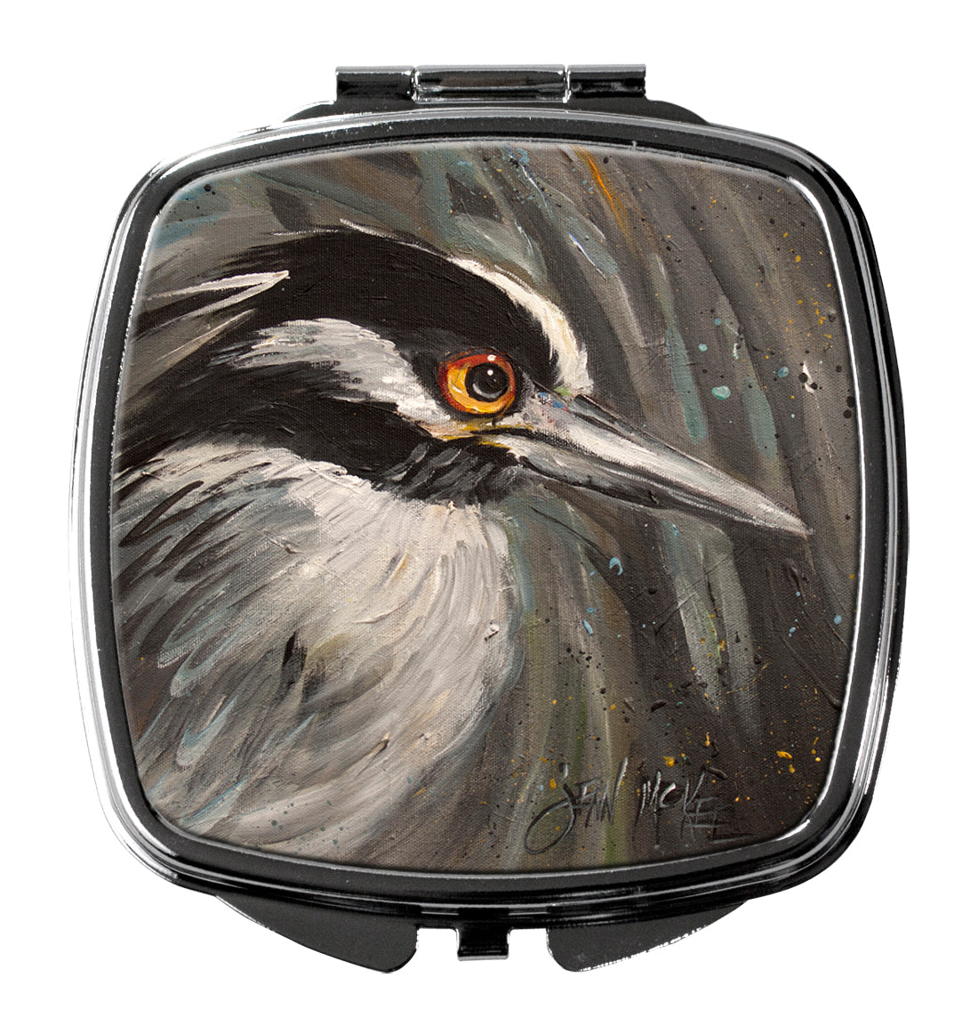 Night Heron Compact Mirror JMK1219SCM  the-store.com.