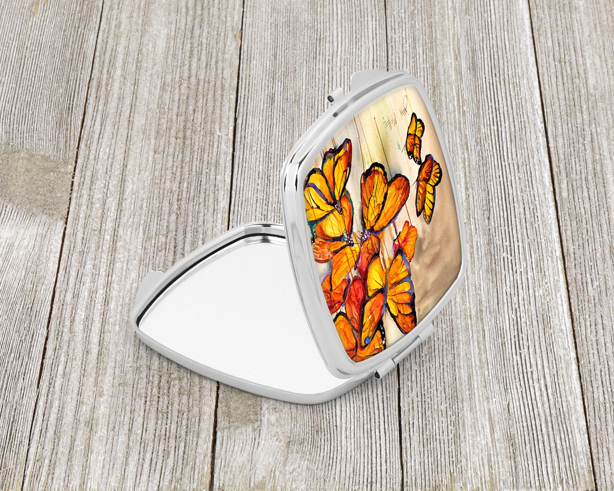 Butterflies Compact Mirror JMK1220SCM  the-store.com.