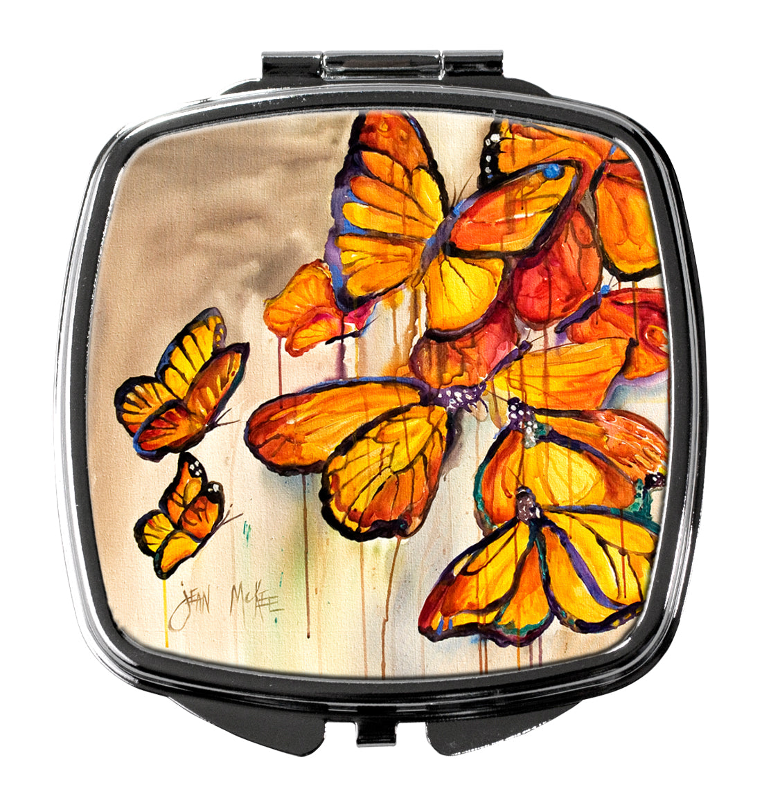 Butterflies Compact Mirror JMK1220SCM  the-store.com.