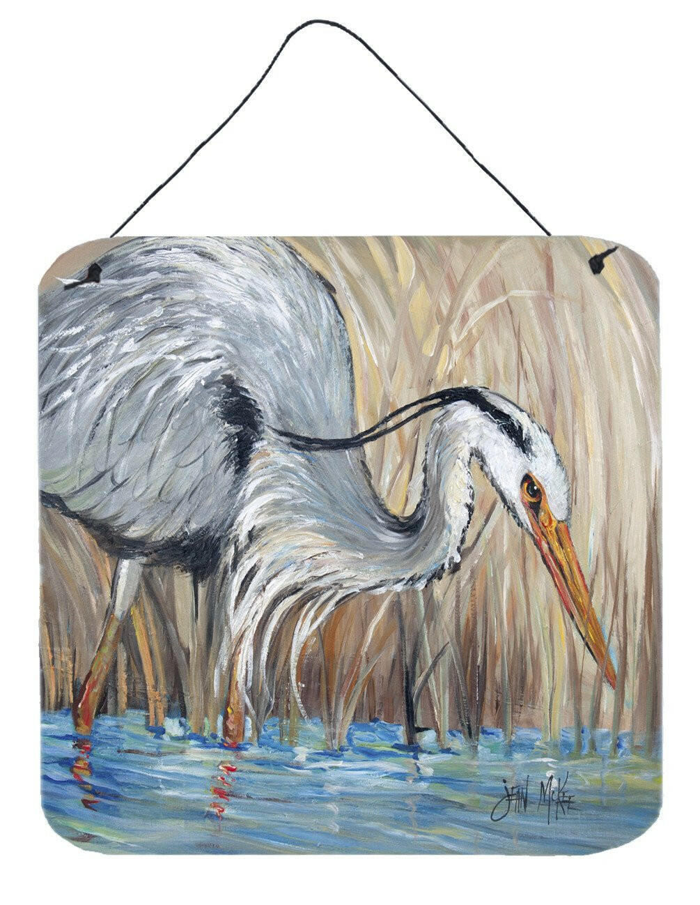 Blue Heron Wall or Door Hanging Prints JMK1228DS66 by Caroline&#39;s Treasures