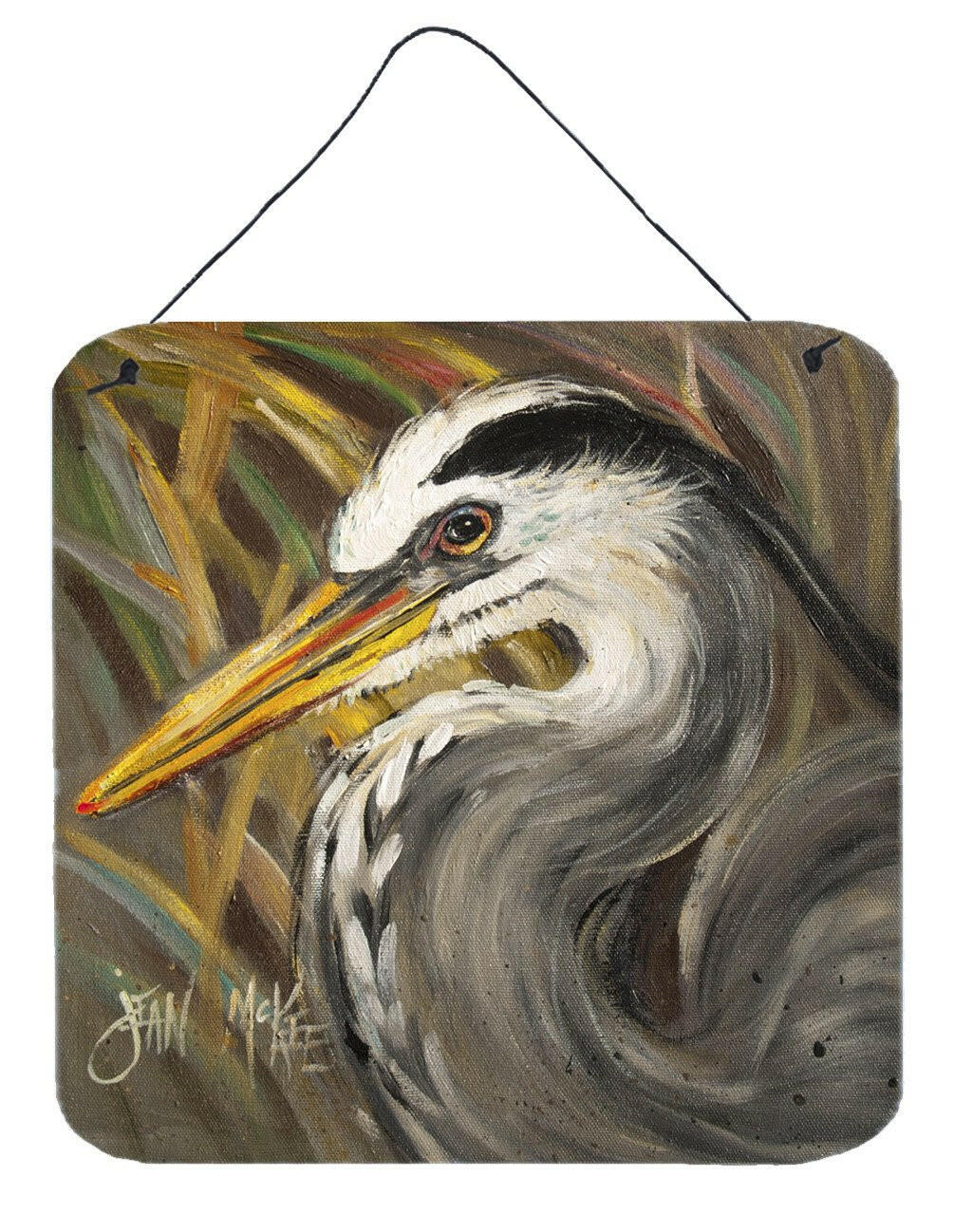 Blue Heron Wall or Door Hanging Prints JMK1229DS66 by Caroline&#39;s Treasures