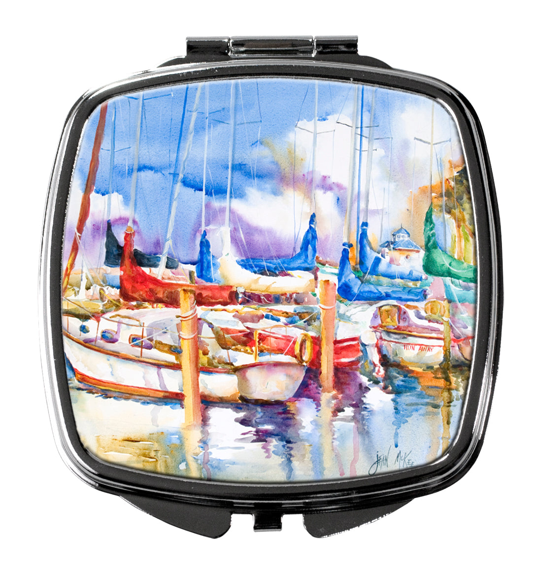 Runaway Sailboats Compact Mirror JMK1233SCM  the-store.com.