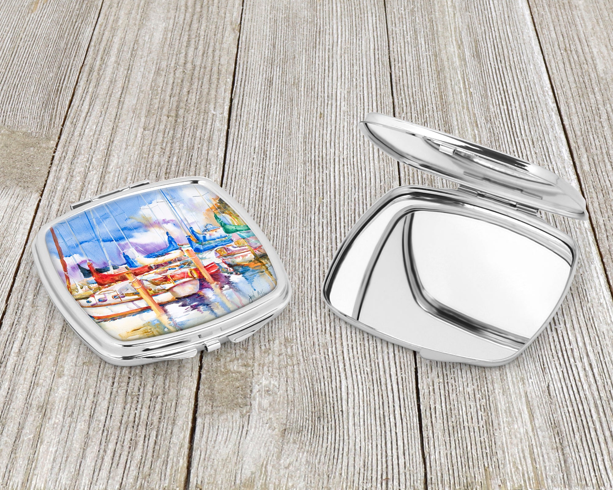 Runaway Sailboats Compact Mirror JMK1233SCM  the-store.com.