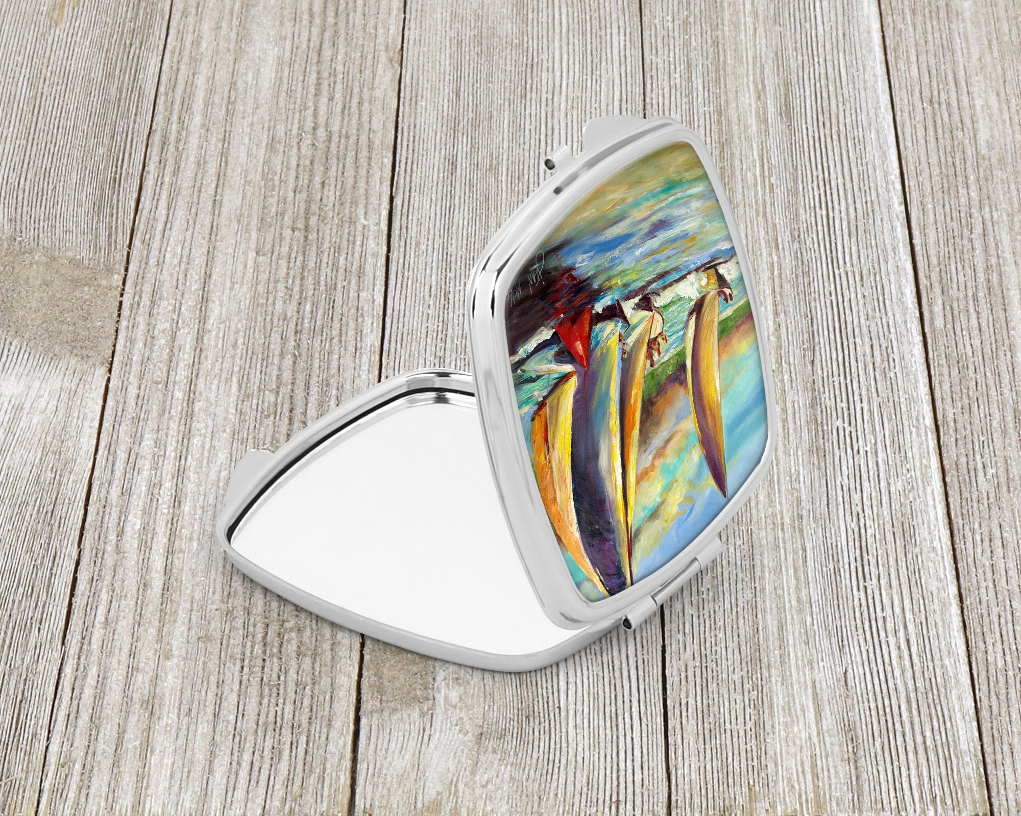 Knost Reggata Sailboats Compact Mirror JMK1236SCM  the-store.com.