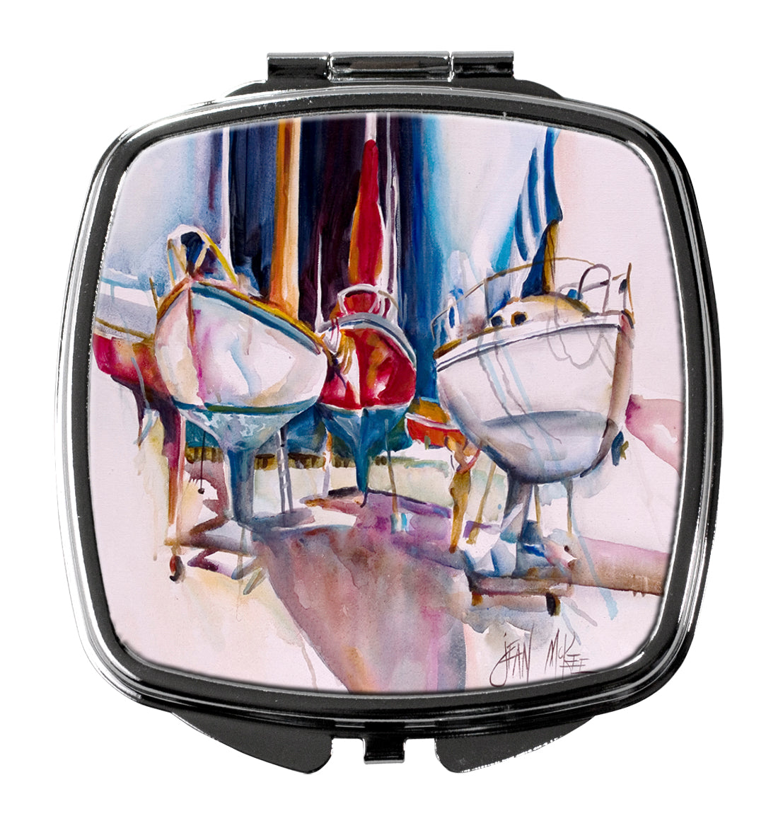 Dry Dock Sailboats Compact Mirror JMK1240SCM  the-store.com.