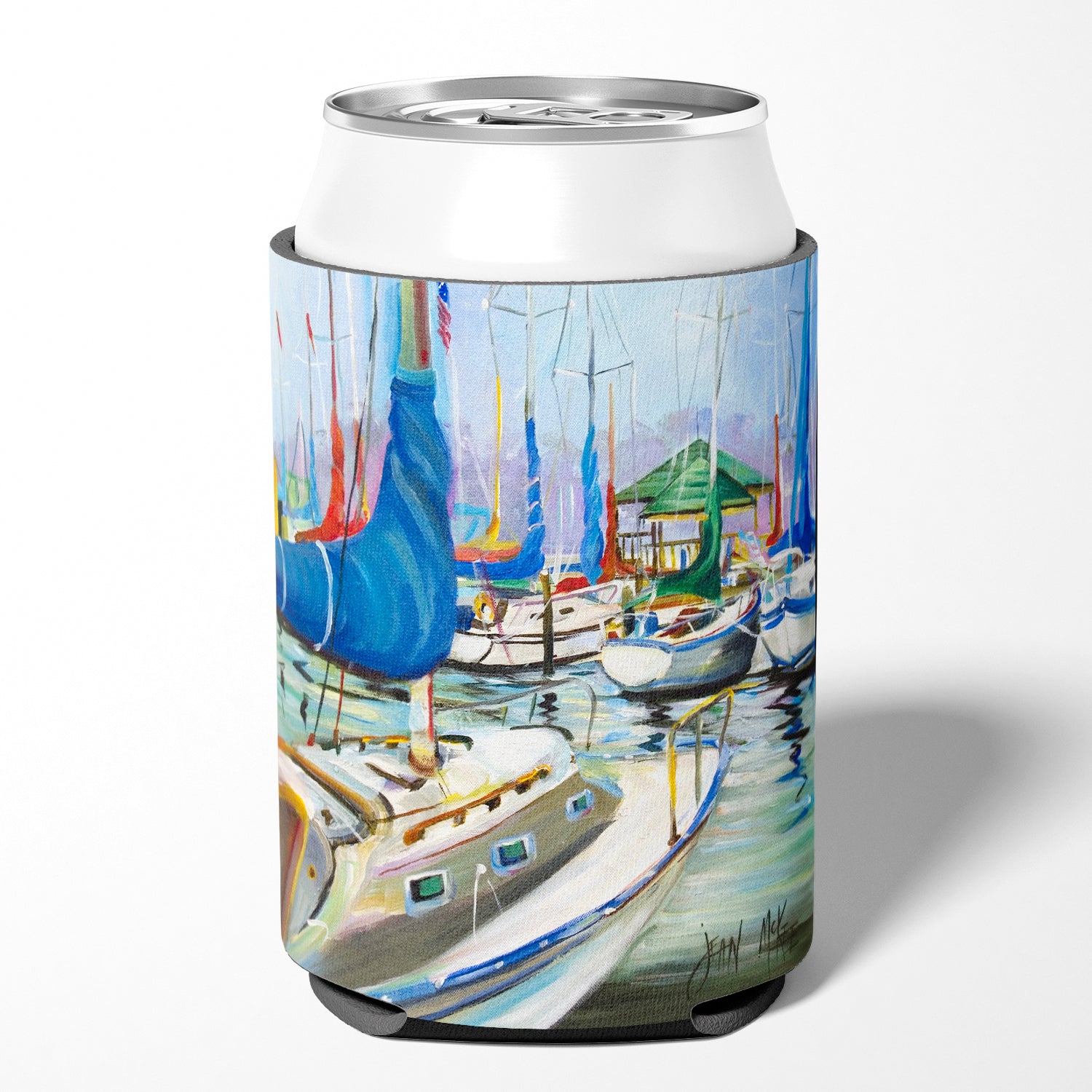 Day break Sailboats Can or Bottle Hugger JMK1241CC.