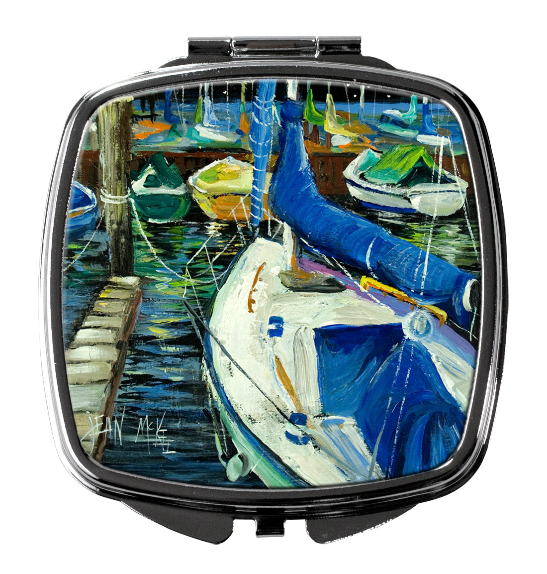 Sailboats Compact Mirror JMK1245SCM  the-store.com.