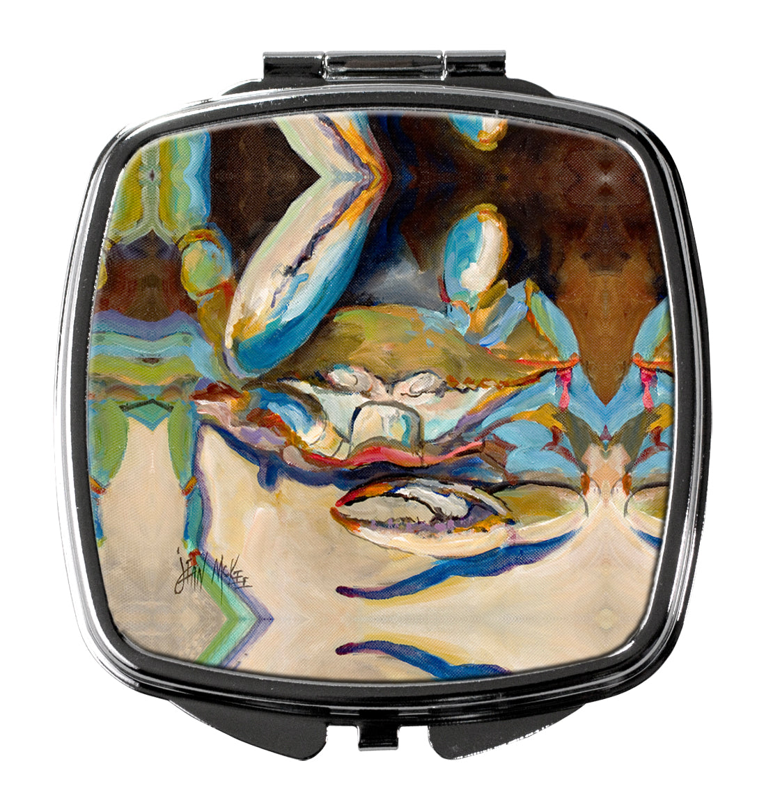 Three Big Claw Crab Compact Mirror JMK1257SCM  the-store.com.