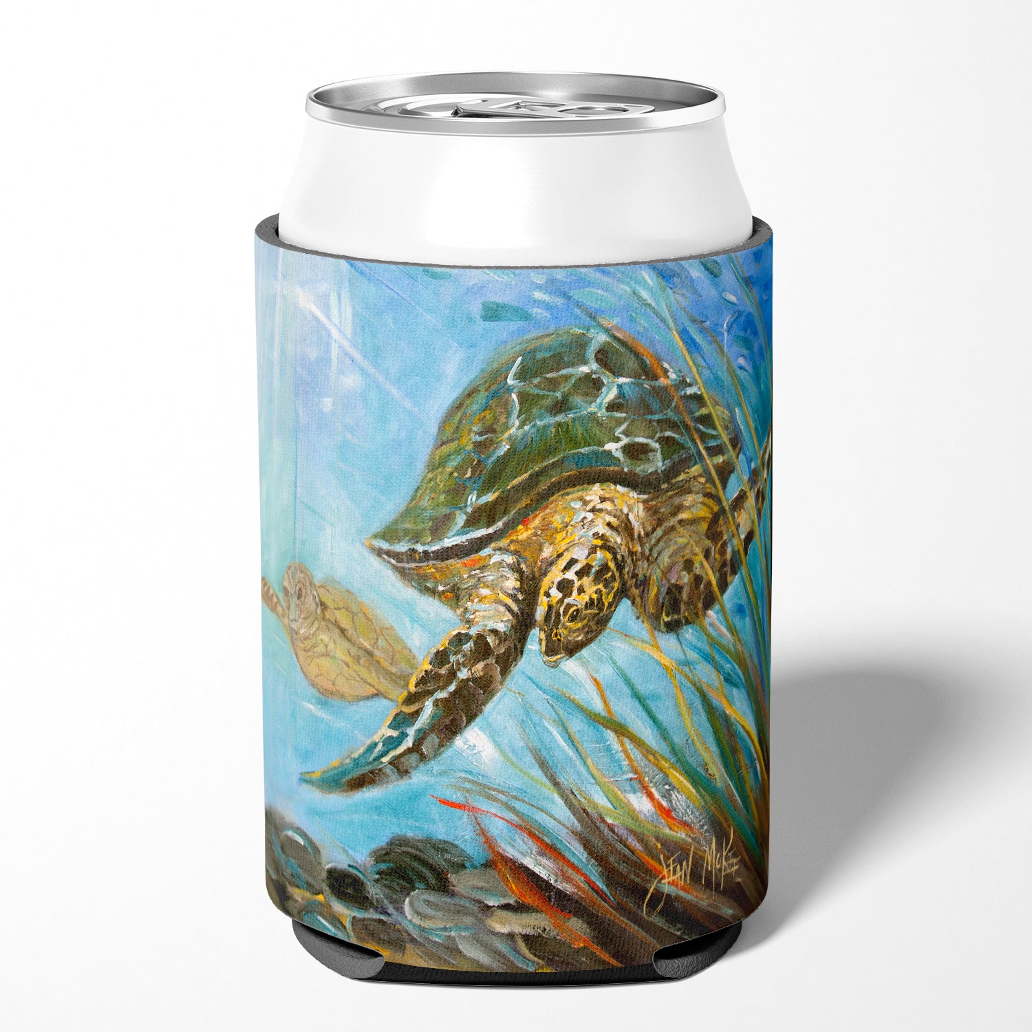 Loggerhead Sea Turtle Can or Bottle Hugger JMK1261CC.