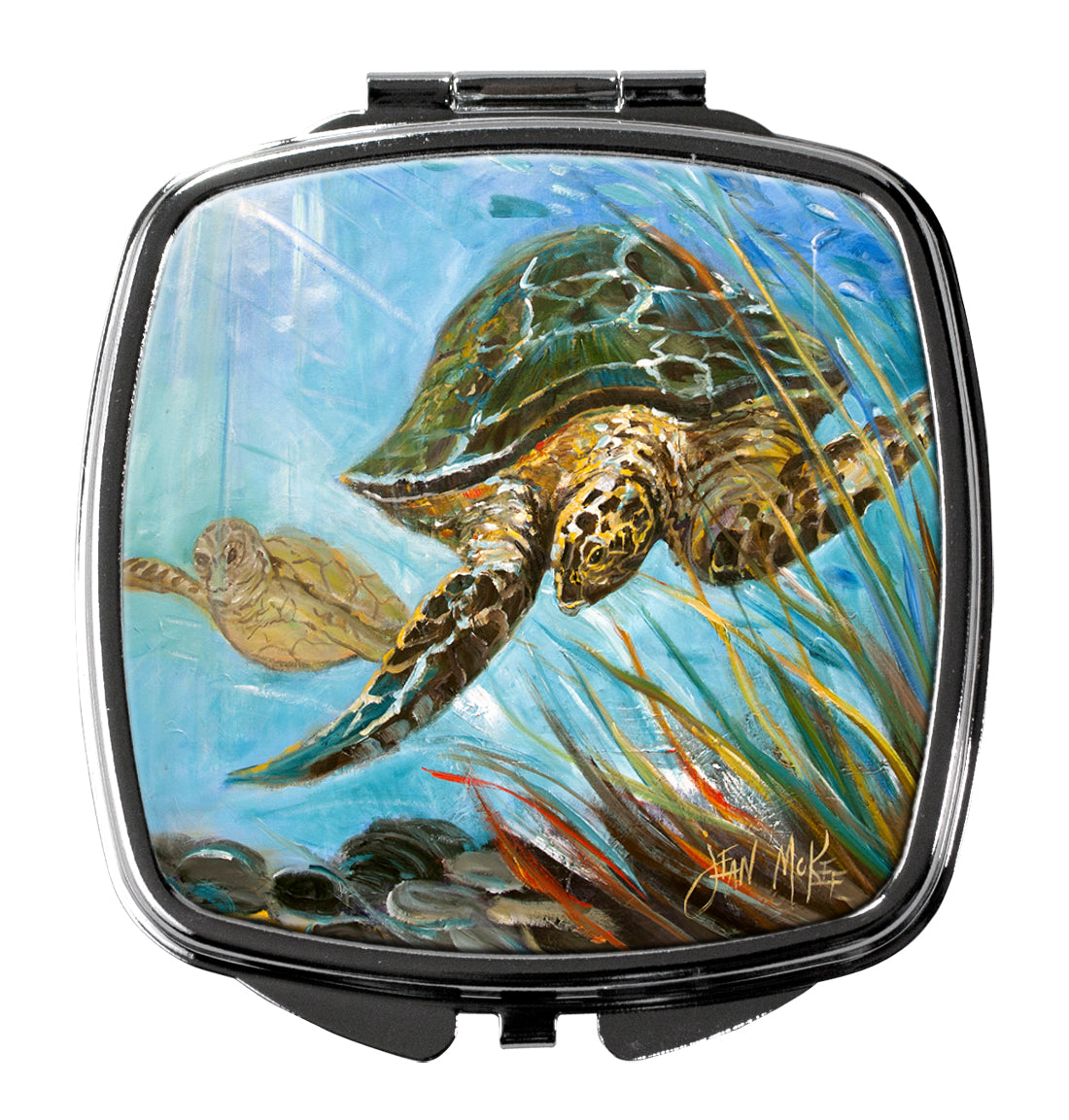 Loggerhead Sea Turtle Compact Mirror JMK1261SCM  the-store.com.