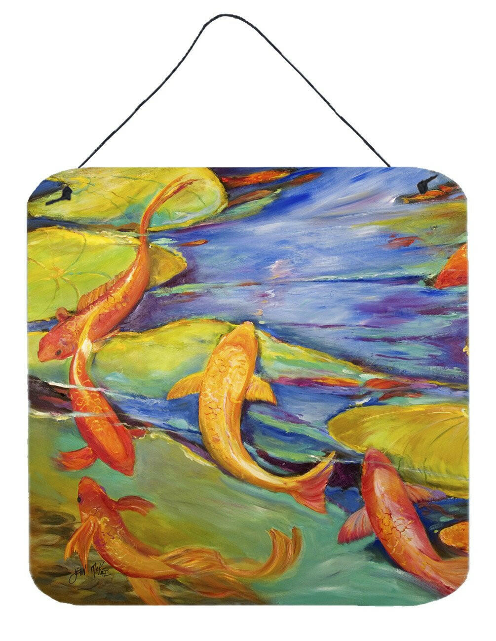 Koi Wall or Door Hanging Prints JMK1263DS66 by Caroline's Treasures