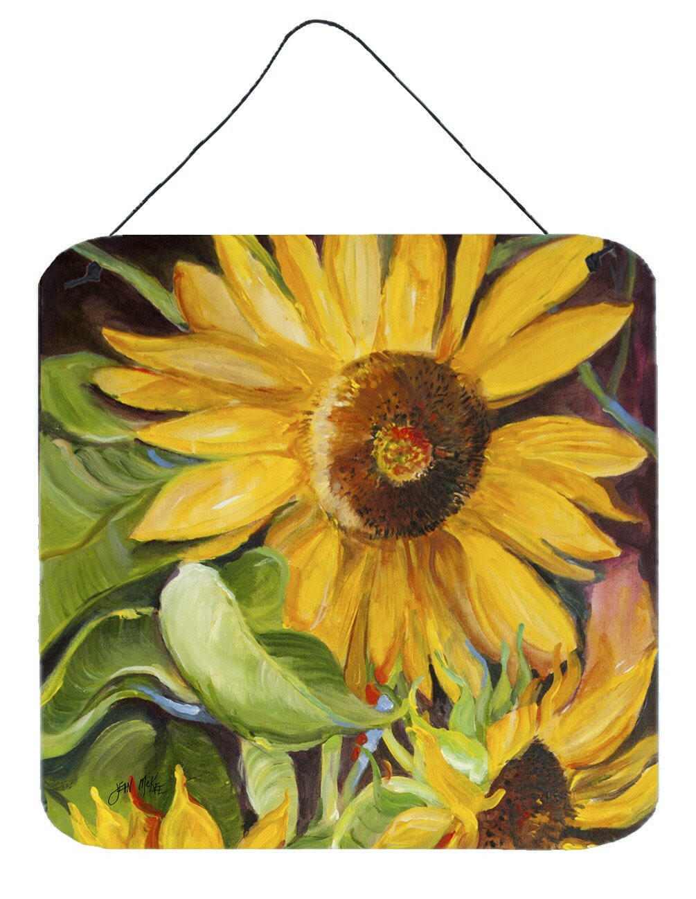 Sunflowers Wall or Door Hanging Prints JMK1265DS66 by Caroline's Treasures