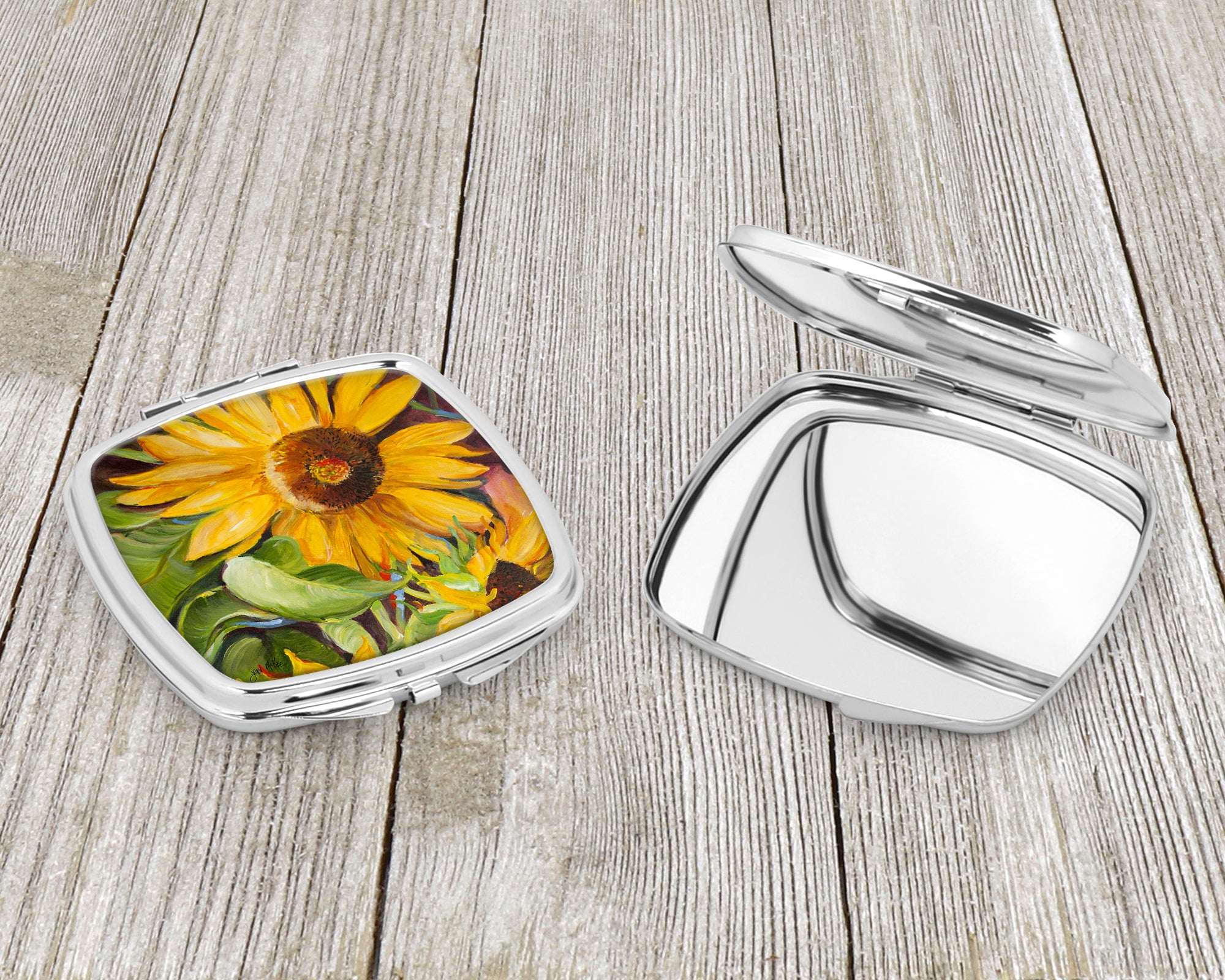 Sunflowers Compact Mirror JMK1265SCM  the-store.com.