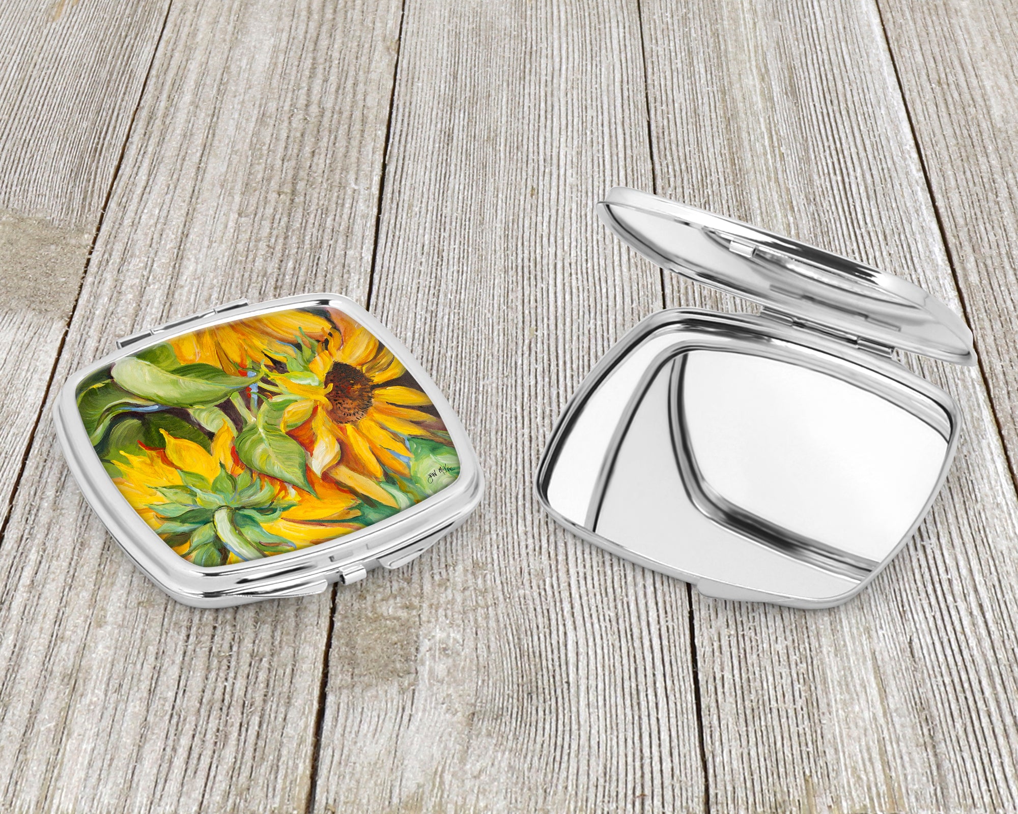 Sunflowers Compact Mirror JMK1266SCM  the-store.com.