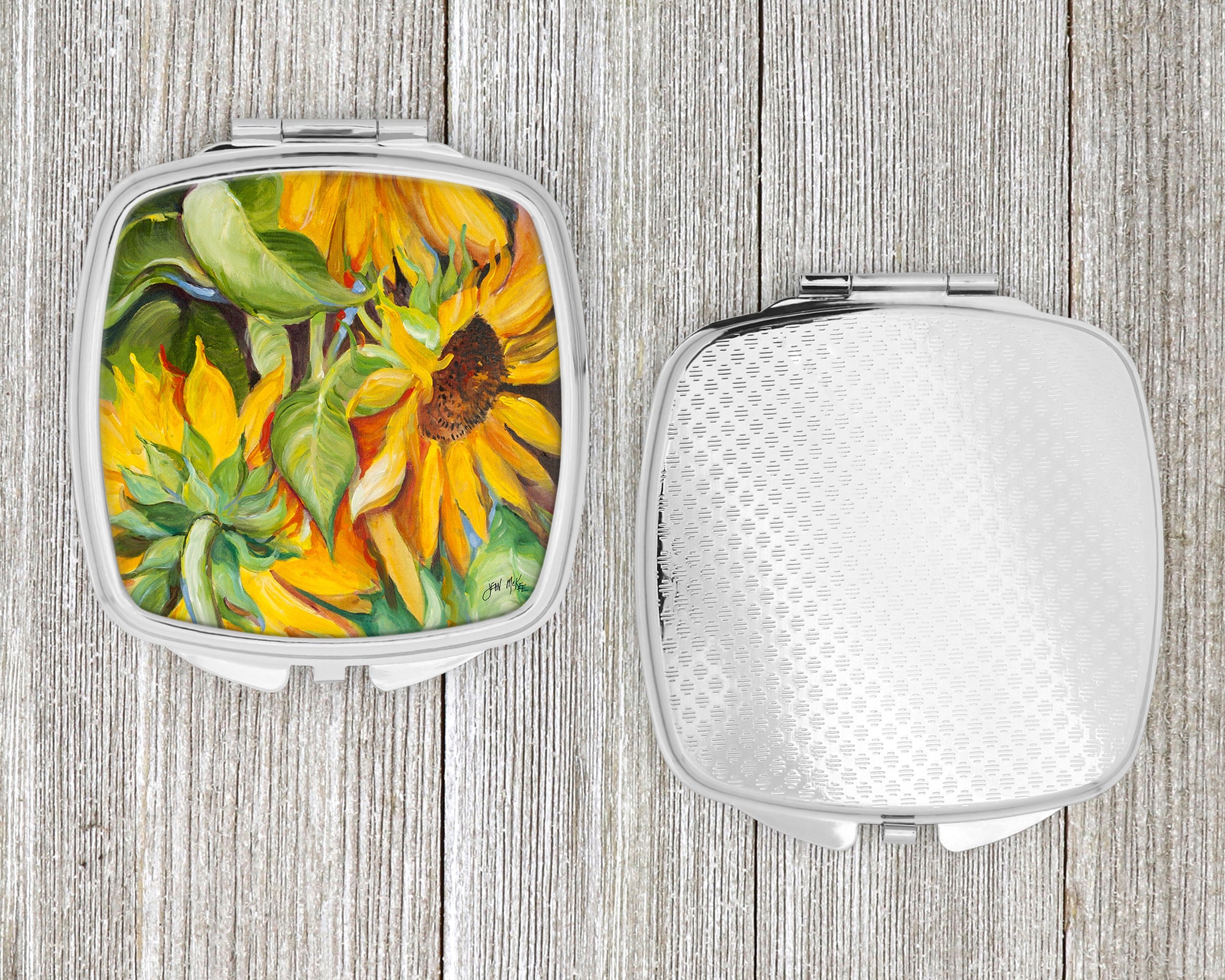 Sunflowers Compact Mirror JMK1266SCM  the-store.com.