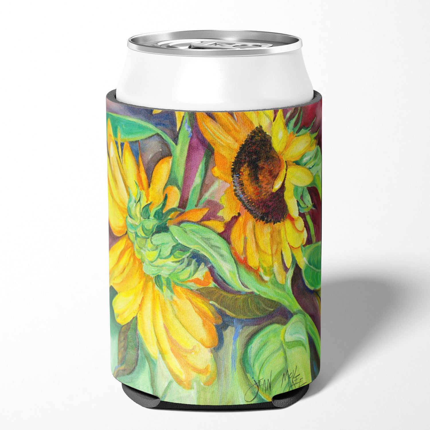 Sunflowers Can or Bottle Hugger JMK1267CC.