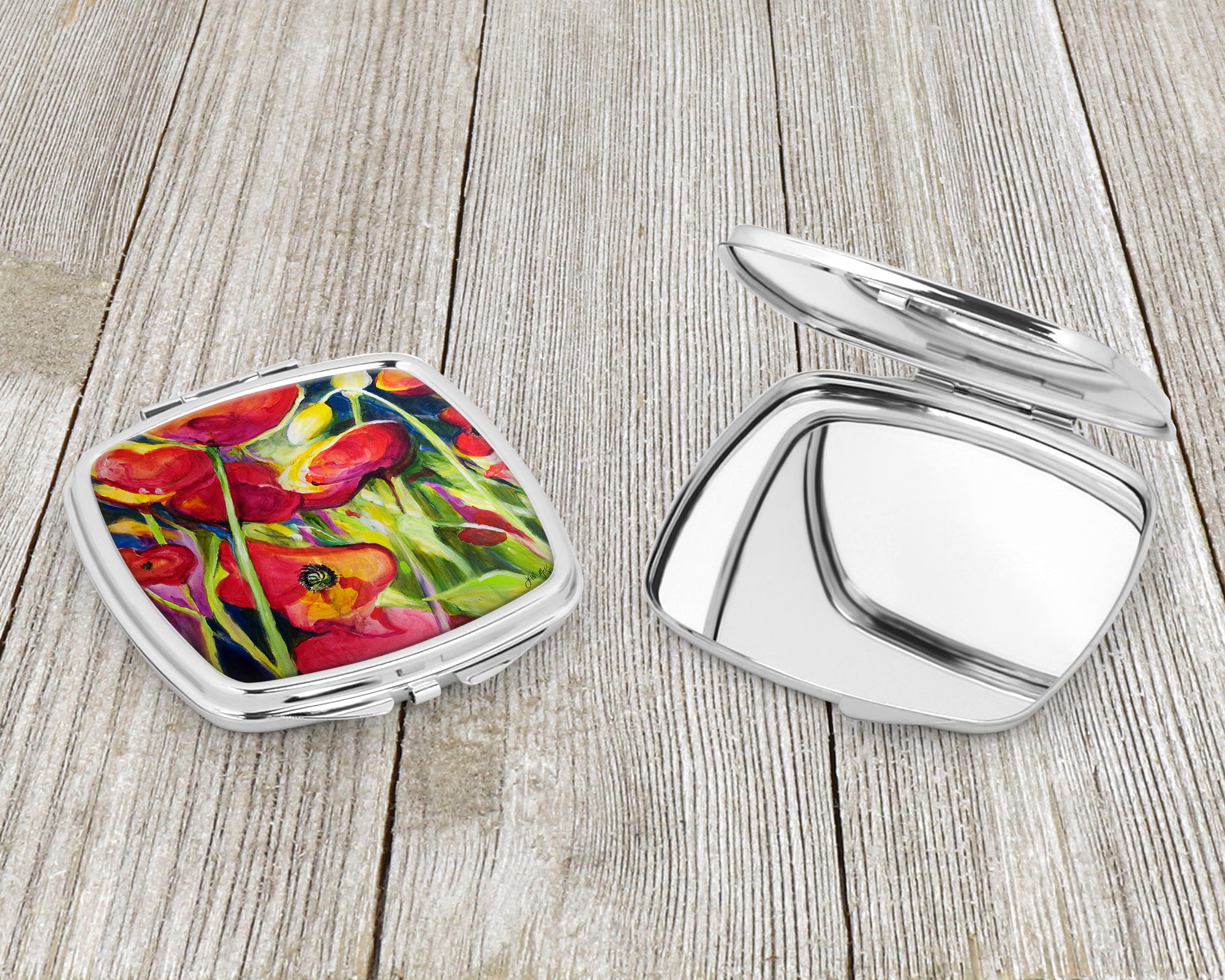 Poppies Compact Mirror JMK1269SCM  the-store.com.