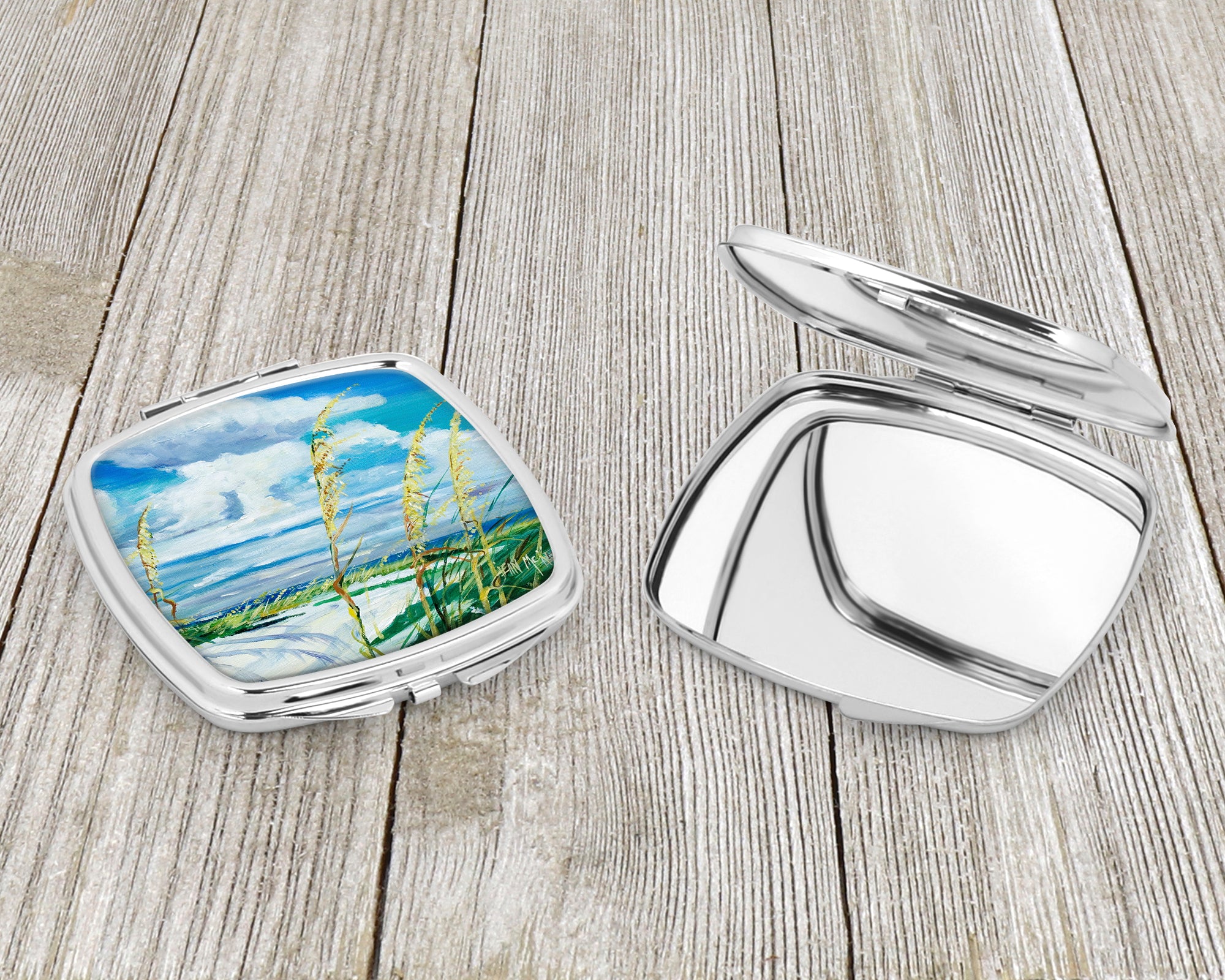 Sea Oats Compact Mirror JMK1271SCM  the-store.com.