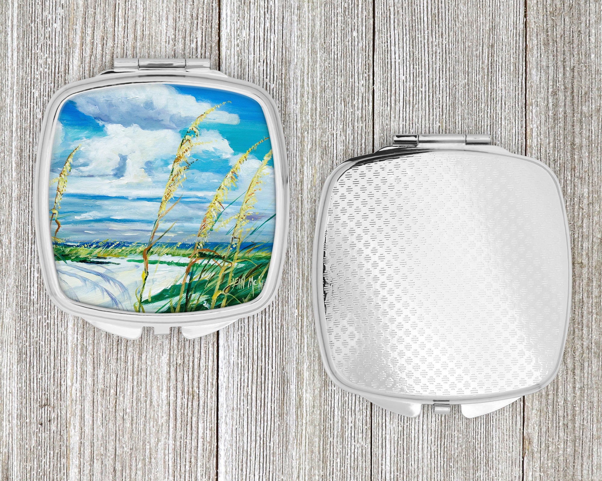 Sea Oats Compact Mirror JMK1271SCM  the-store.com.