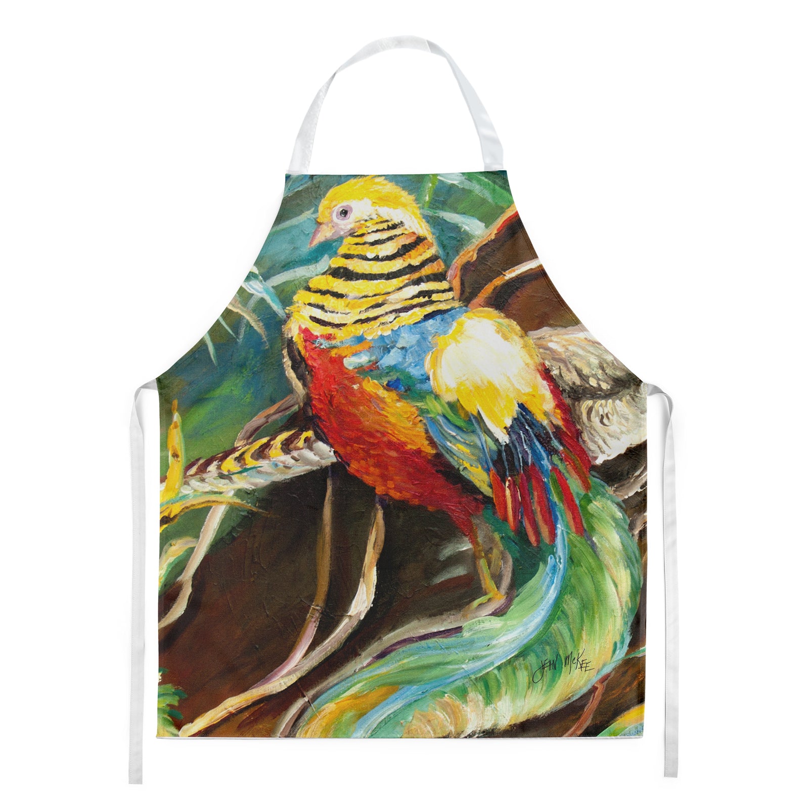 Mandarin Pheasant Apron JMK1286APRON - the-store.com