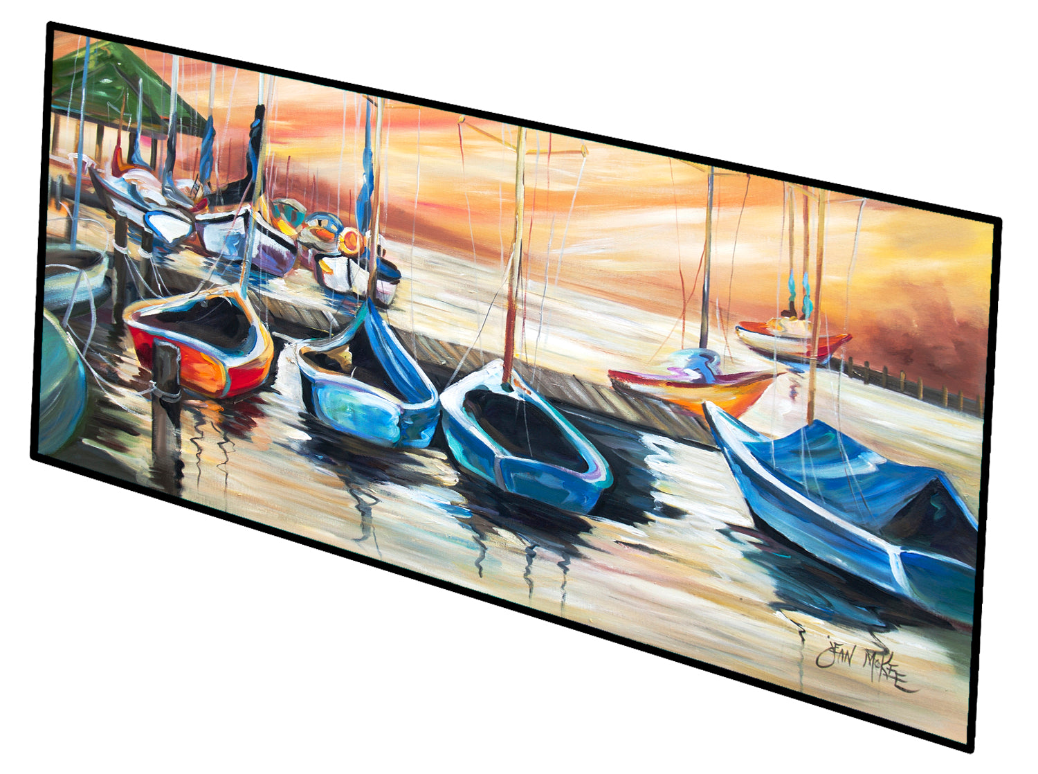 Sailboats Boatview Warm Indoor or Outdoor Runner Mat 28x58 JMK1315HRM2858 - the-store.com