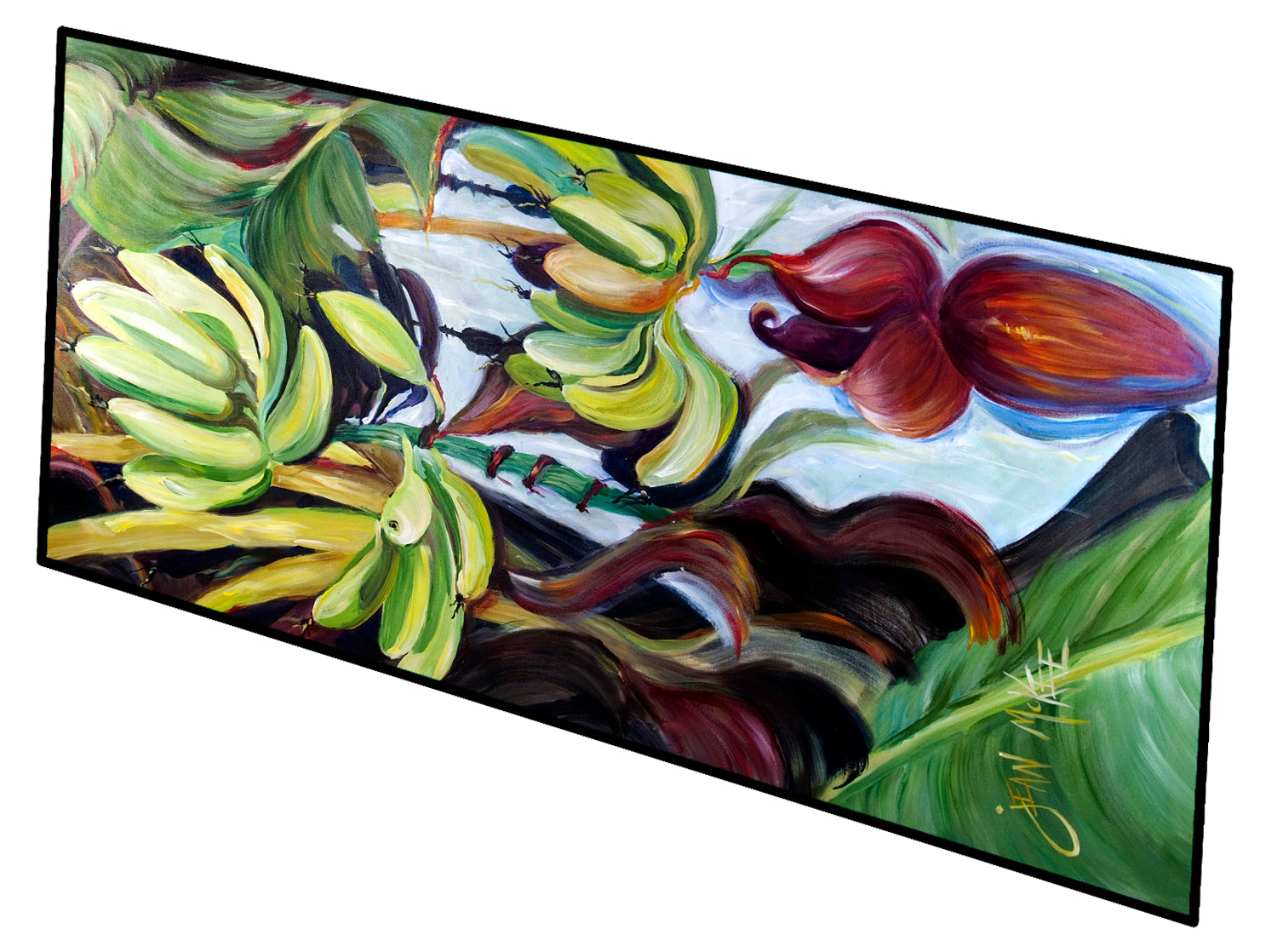 Bananas Too Indoor or Outdoor Runner Mat 58x28 JMK1337VRM5828 - the-store.com