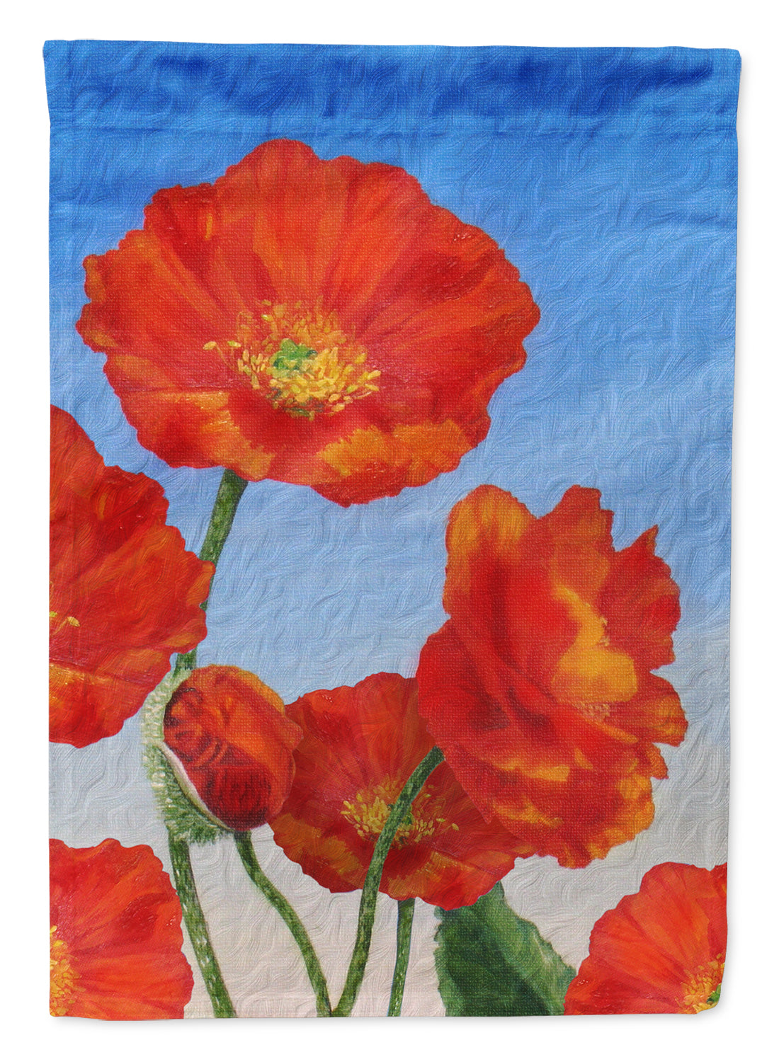 Poppies by Sinead Jones Flag Garden Size JOS0273GF.