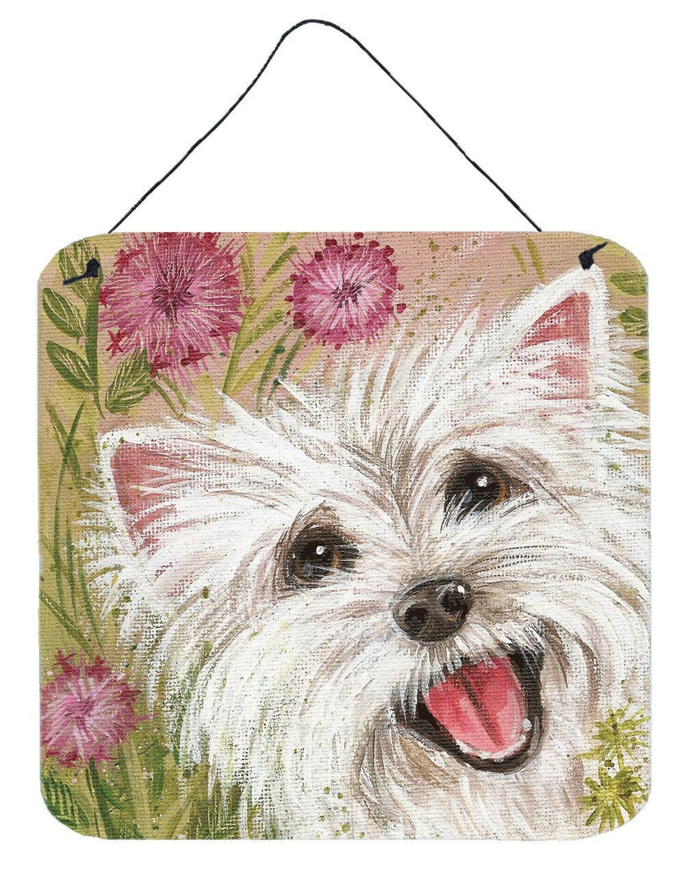 Westie by Judith Yates Wall or Door Hanging Prints JYJ0018DS66 by Caroline's Treasures