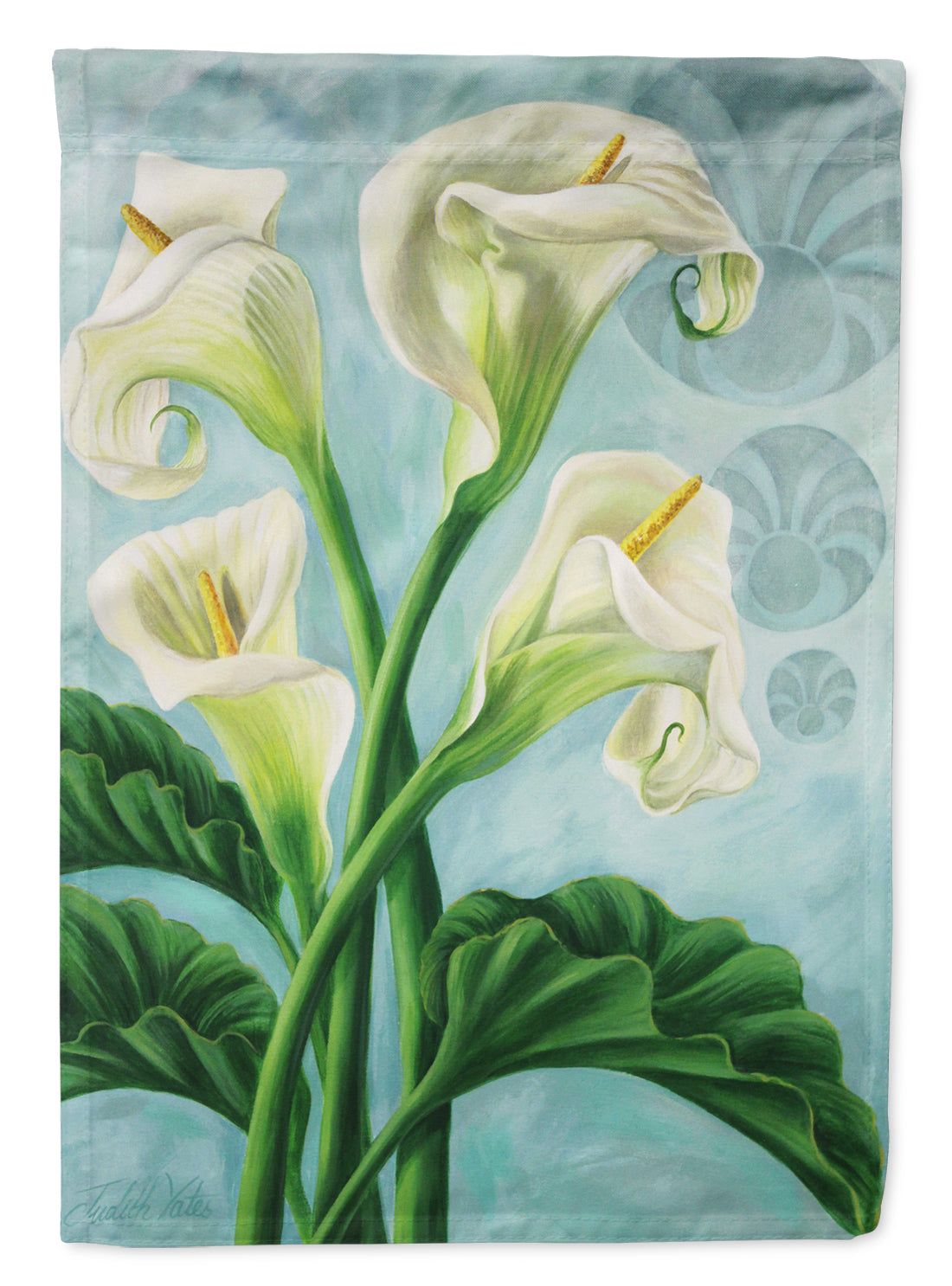 Arum Lilly by Judith Yates Flag Garden Size JYJ0070GF.