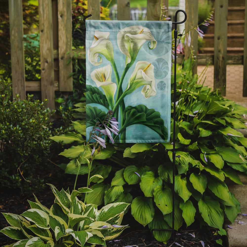 Arum Lilly by Judith Yates Flag Garden Size JYJ0070GF.