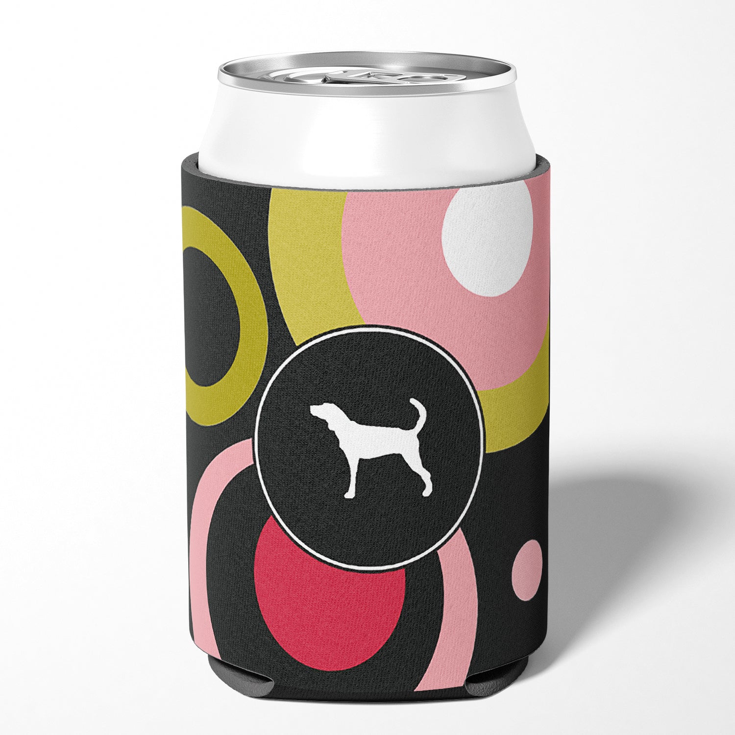 Plott Hound Can or Bottle Beverage Insulator Hugger.