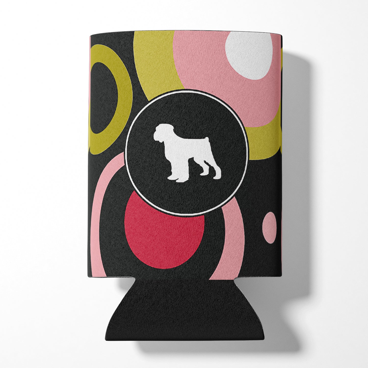 Black Russian Terrier Can or Bottle Beverage Insulator Hugger.