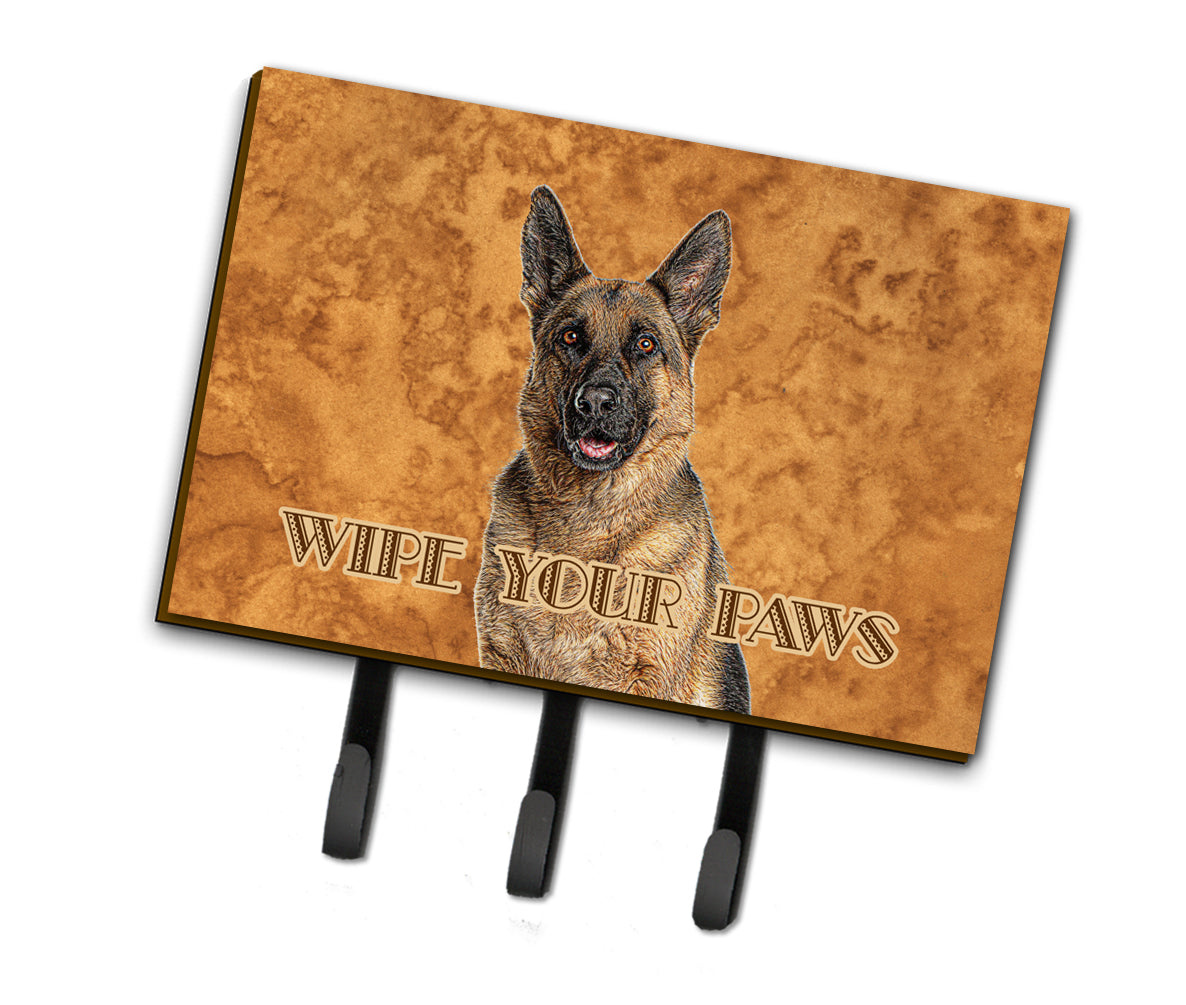 German Shepherd Wipe your Paws Leash or Key Holder KJ1222TH68  the-store.com.